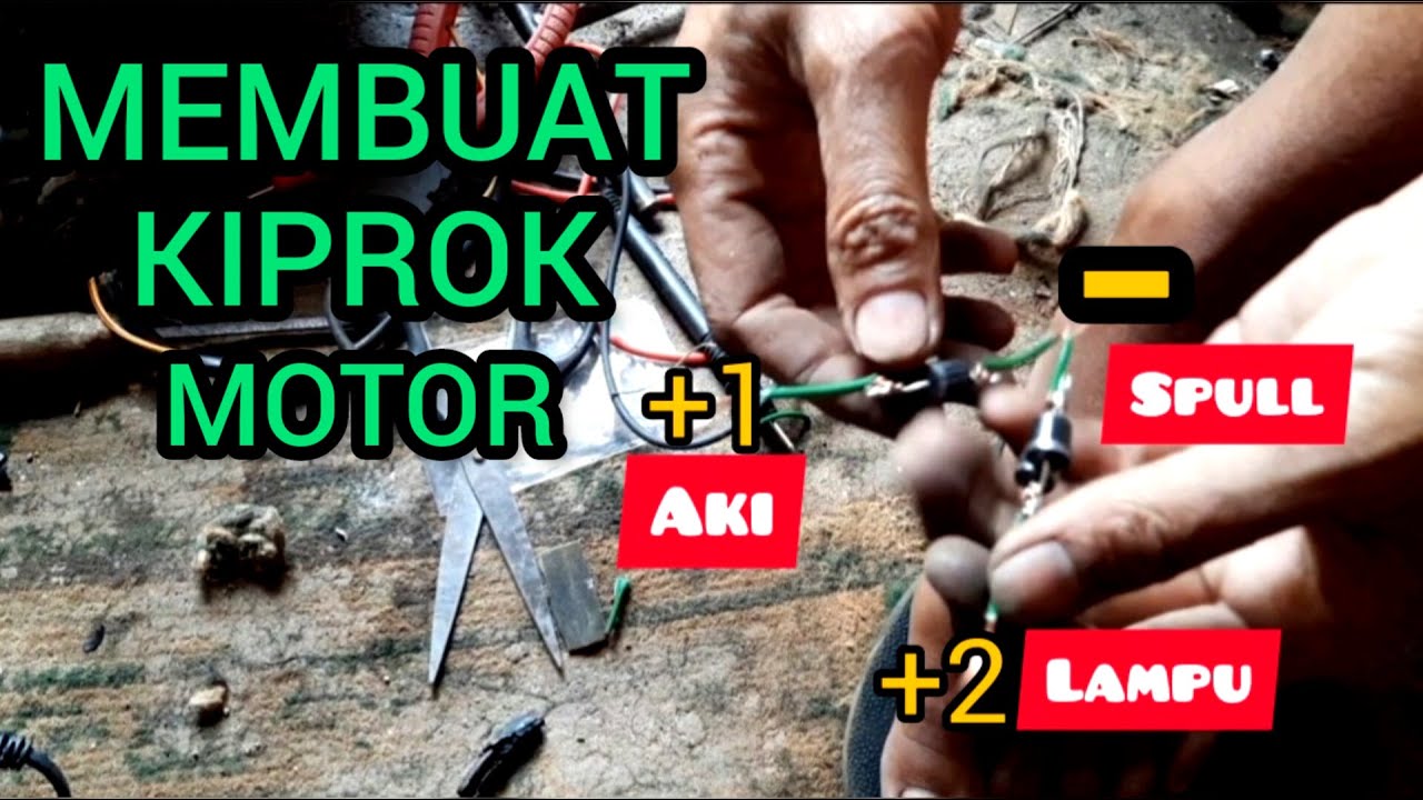 MERAKIT DIODA MENJADI KIPROK HANYA DENGAN 10 RIBU RUPIAH