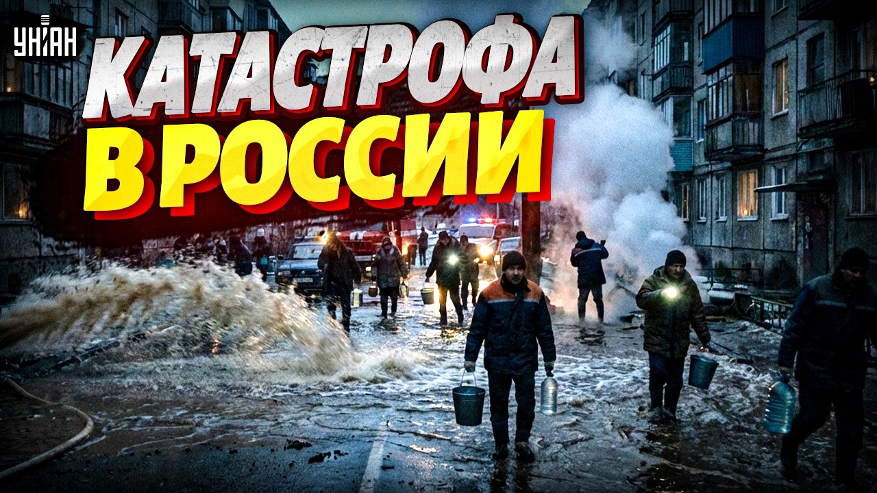 Россия рассыпается! Катастрофа накрыла всю РФ: света и воды больше не будет. Путин довоевался