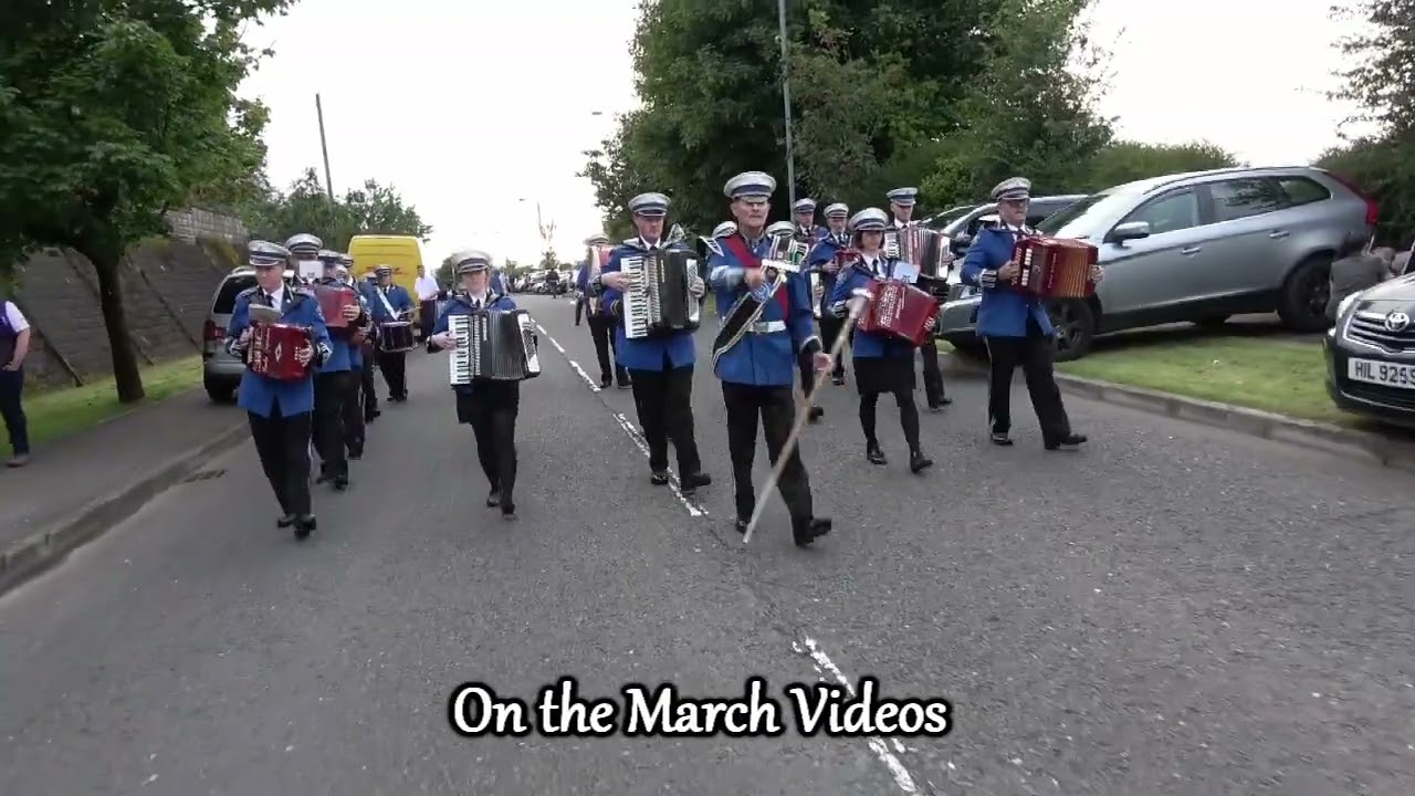 Ballinamallard Accordion @ Defenders of the Rock Lisbellaw parade 2022