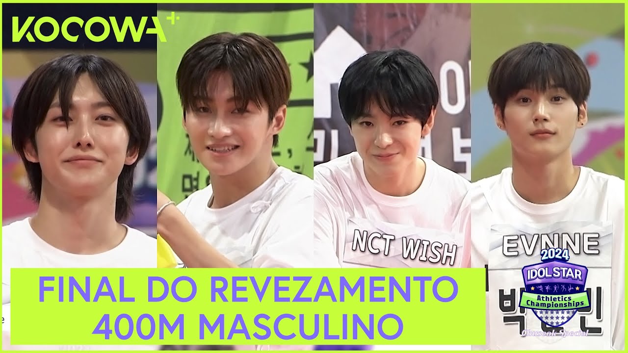 &TEAM, TWS, NCT WISH, EVNNE | Campeonato Esportivo Idols 2024 EP 3 | KOCOWA+ [PT-BR]
