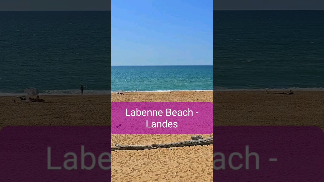 Labenne Beach in Landes department - Sand dunes and pinetrees beaches
