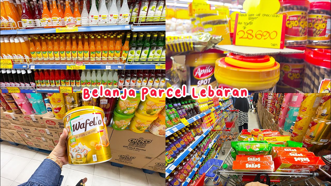 #RamadanVlog | Belanja Isi Parcel Lebaran Budget 1jt Untuk 10 Orang