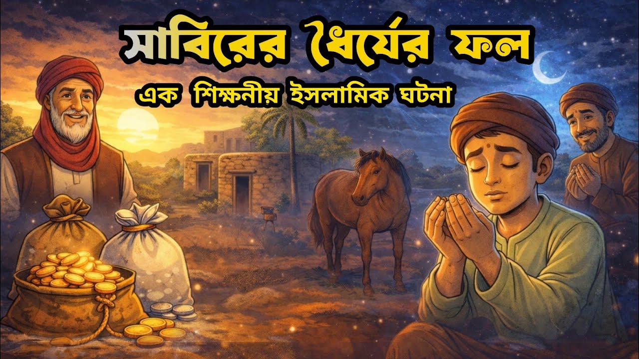 এক গরিব ছেলের ধৈর্য তাকে কোটিপতি বানালো | শিক্ষণীয় ইসলামিক গল্প