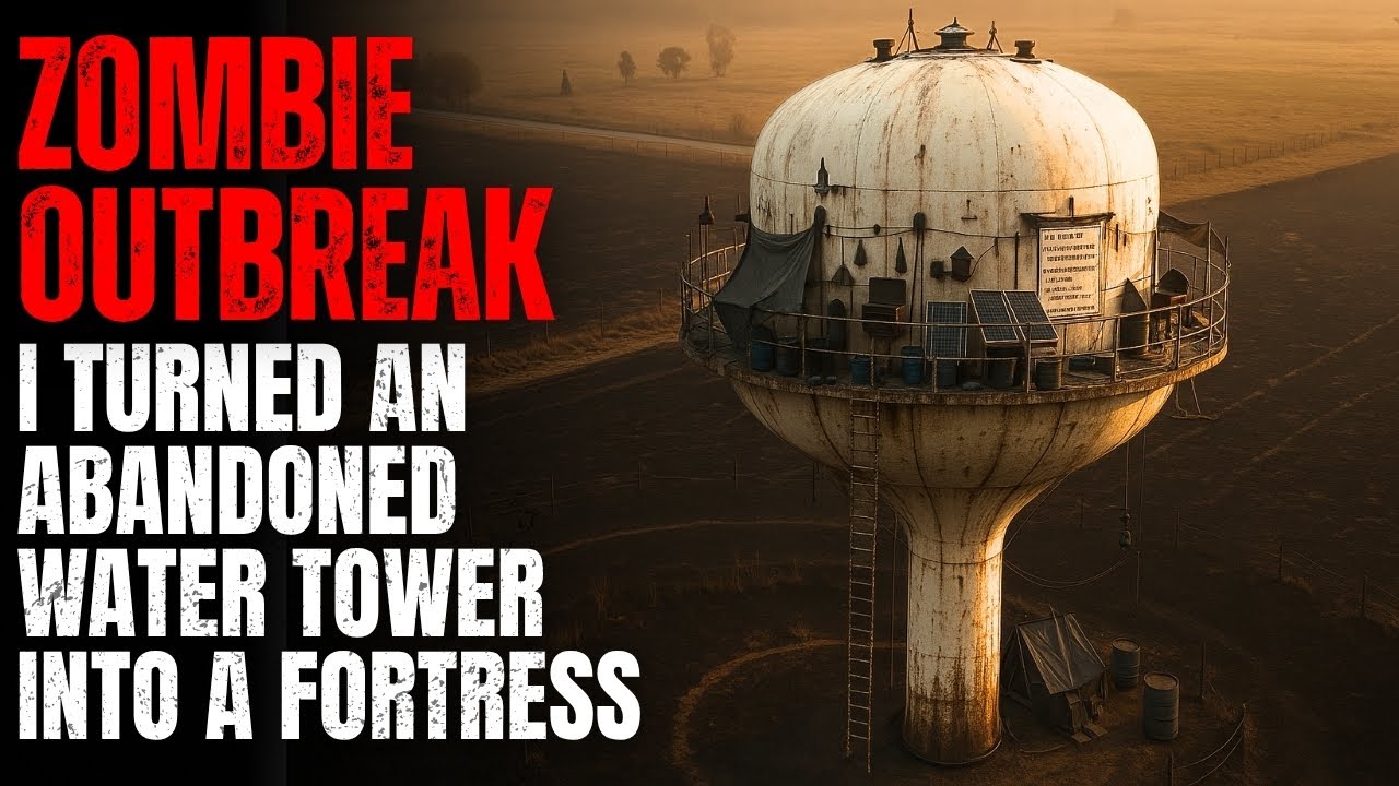 ZOMBIE OUTBREAK: I Turned an Abandoned Water Tower into a Fortress | Creepypasta