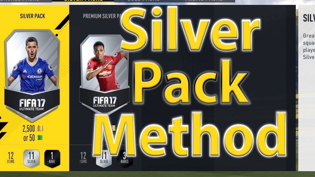 SILVER PACK METHOD!!! HUGE PROFIT AT VIDEO END-FIFA 17