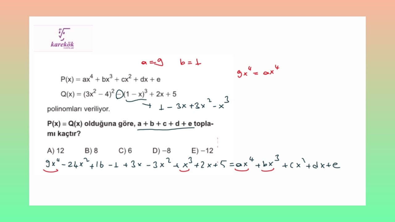 Ayt polinom sorusu #ytdayibenionecikarnolur #yks #ykstavsiye #maths #tyt #education #matematik #kpss