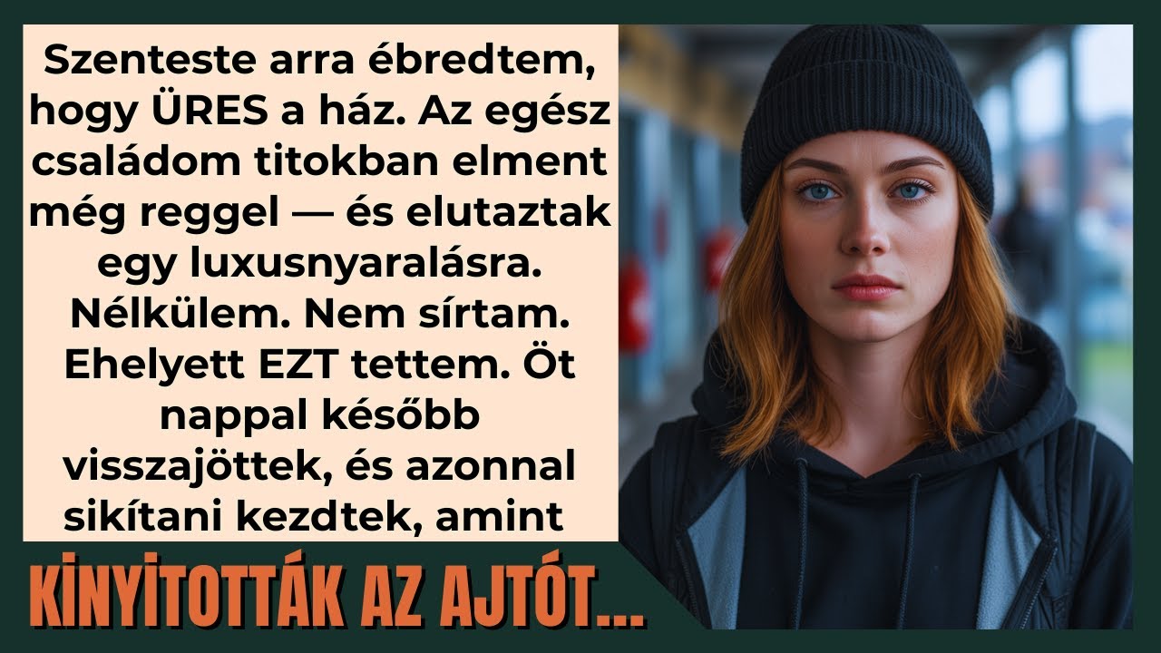Szenteste üres házra ébredtem. A családom titokban luxusnyaralásra ment.