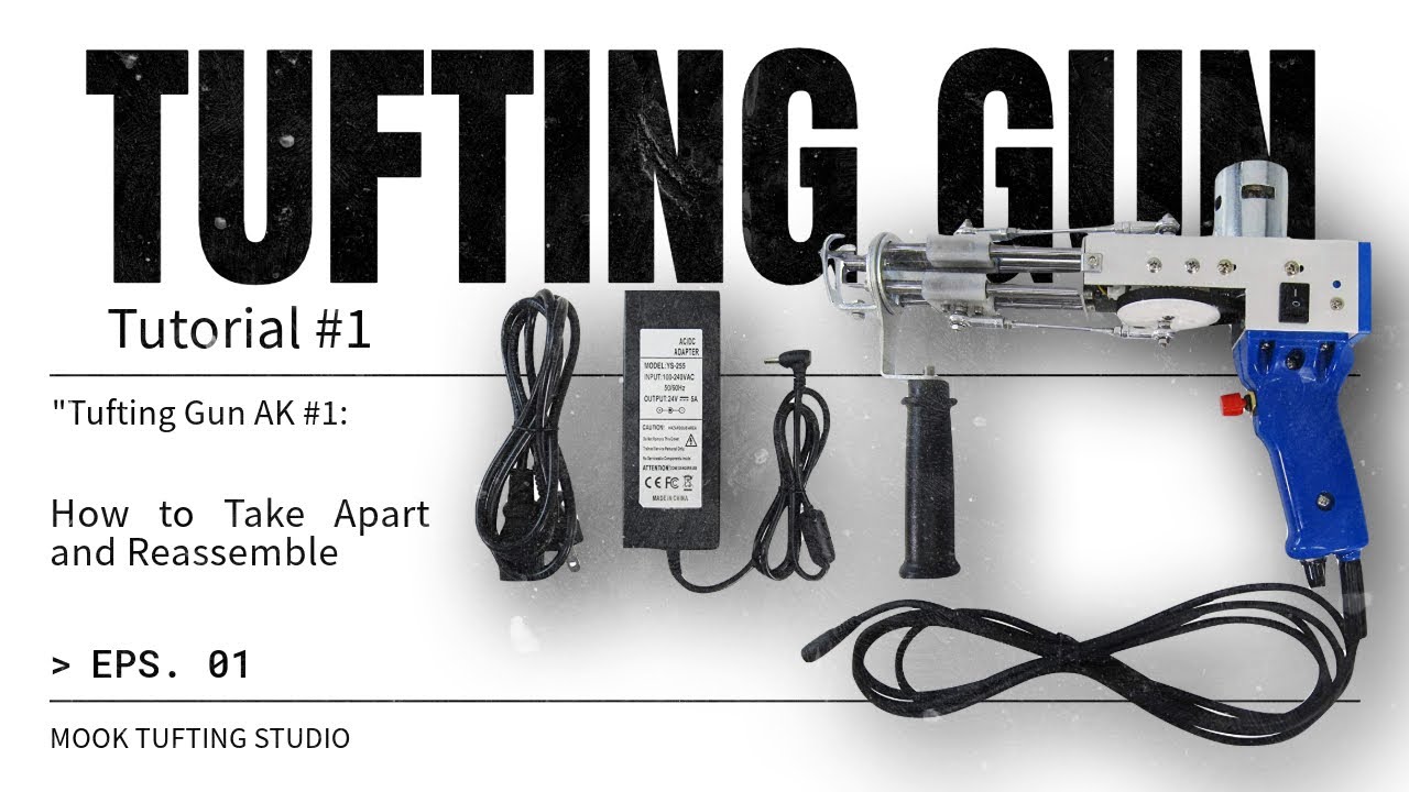 Tufting Gun Tutorial #1 / 터프팅건 수리