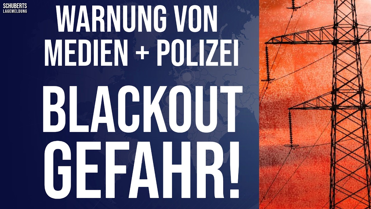 Eilt💥Deutschlandweite Stromausfälle!💥EU-Leak: Blackout per Knopfdruck💥DAS haben sie uns verschwiegen