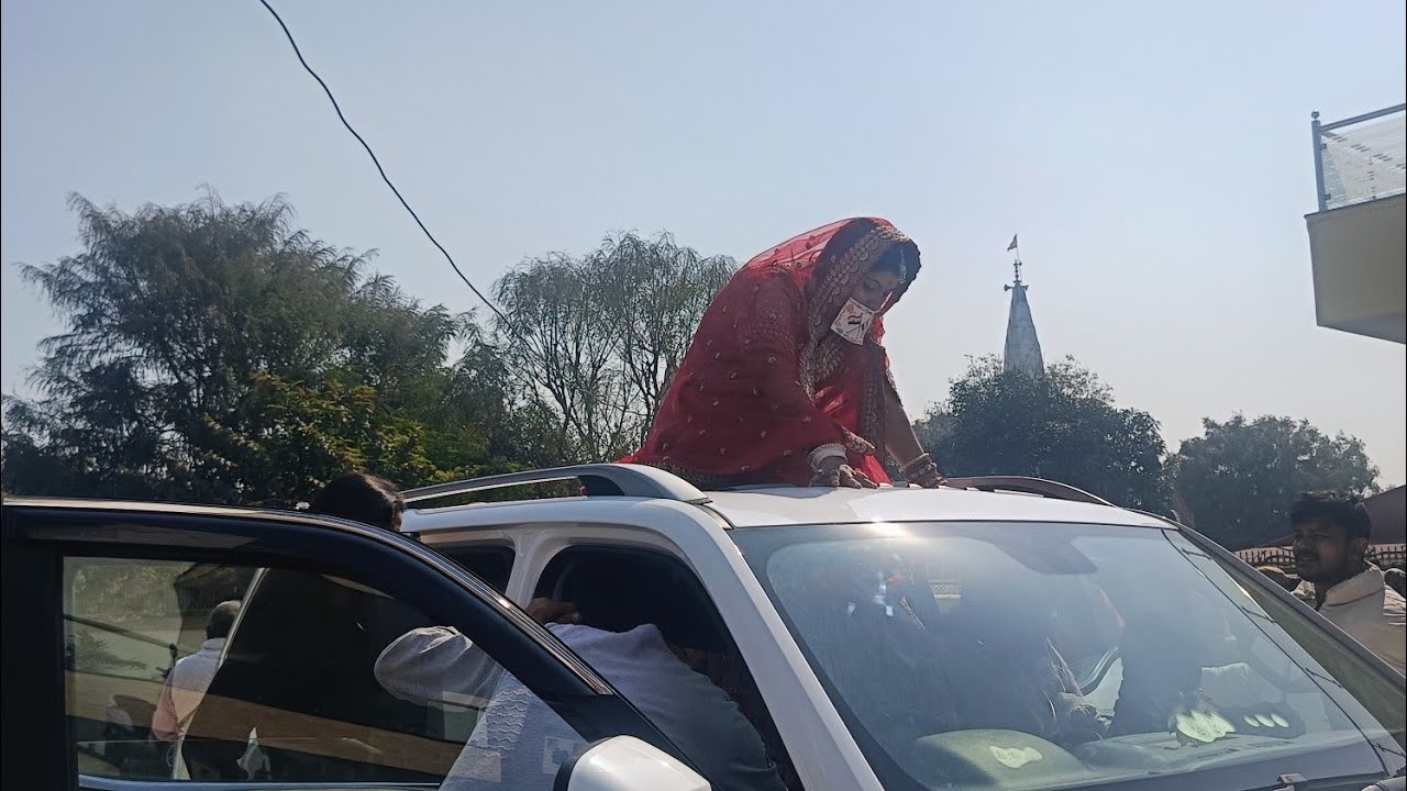 Aaj hamare grow main nikle Sobha yatra 🙂