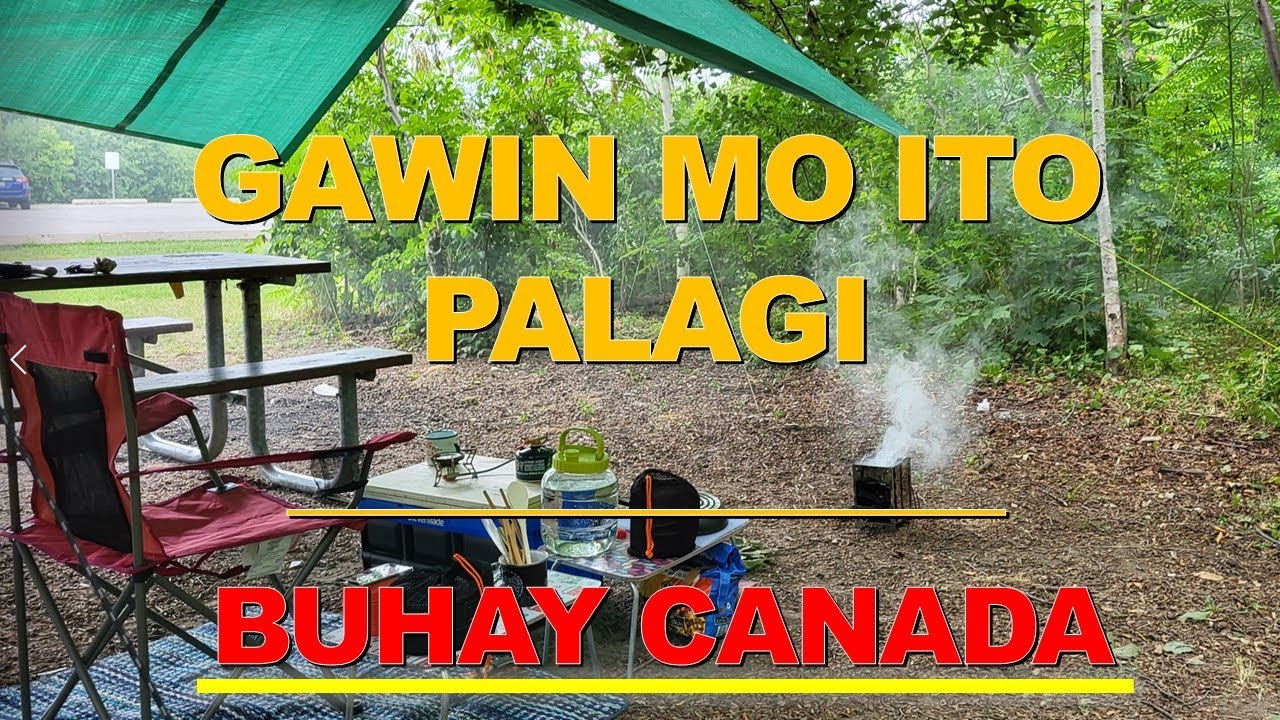 SUB. BUHAY CANADA | MY PICNIC GROUND | CLOUDY and RAINY DAY