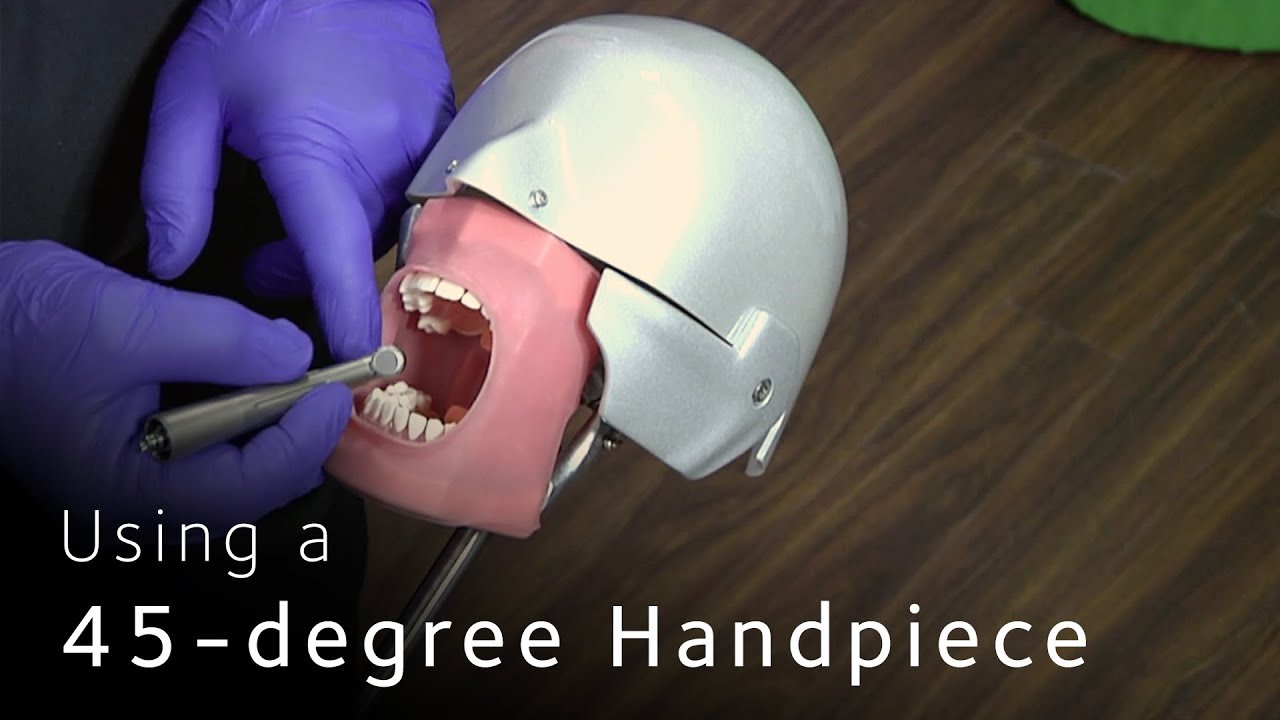 Benefits of Using a 45-degree Handpiece During Dental Treatments