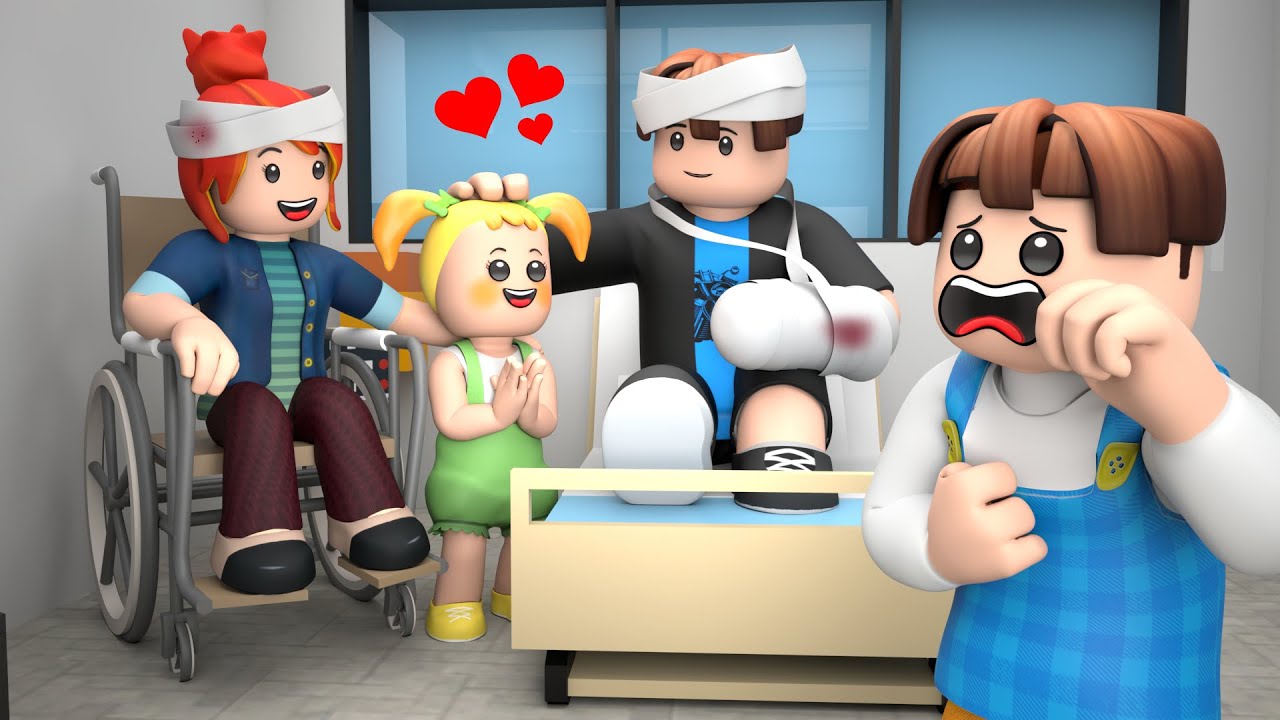 ROBLOX Brookhaven 🏡RP:  The Bacon Hair Hates Little Sister 5