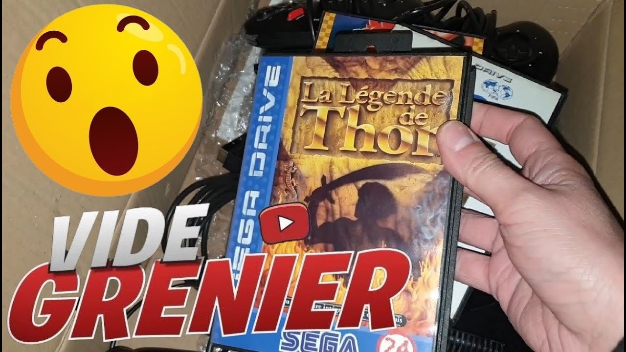 [Vide Grenier Live] Jeu de société, Jouets vintage, Jeux Vidéo et un joli lot RETROGAMING 😮