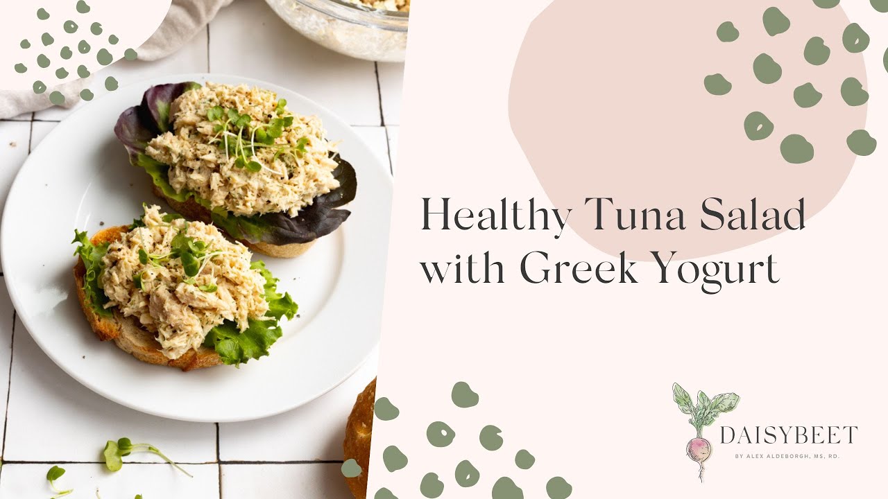 Tuna Salad with Greek Yogurt Recipe