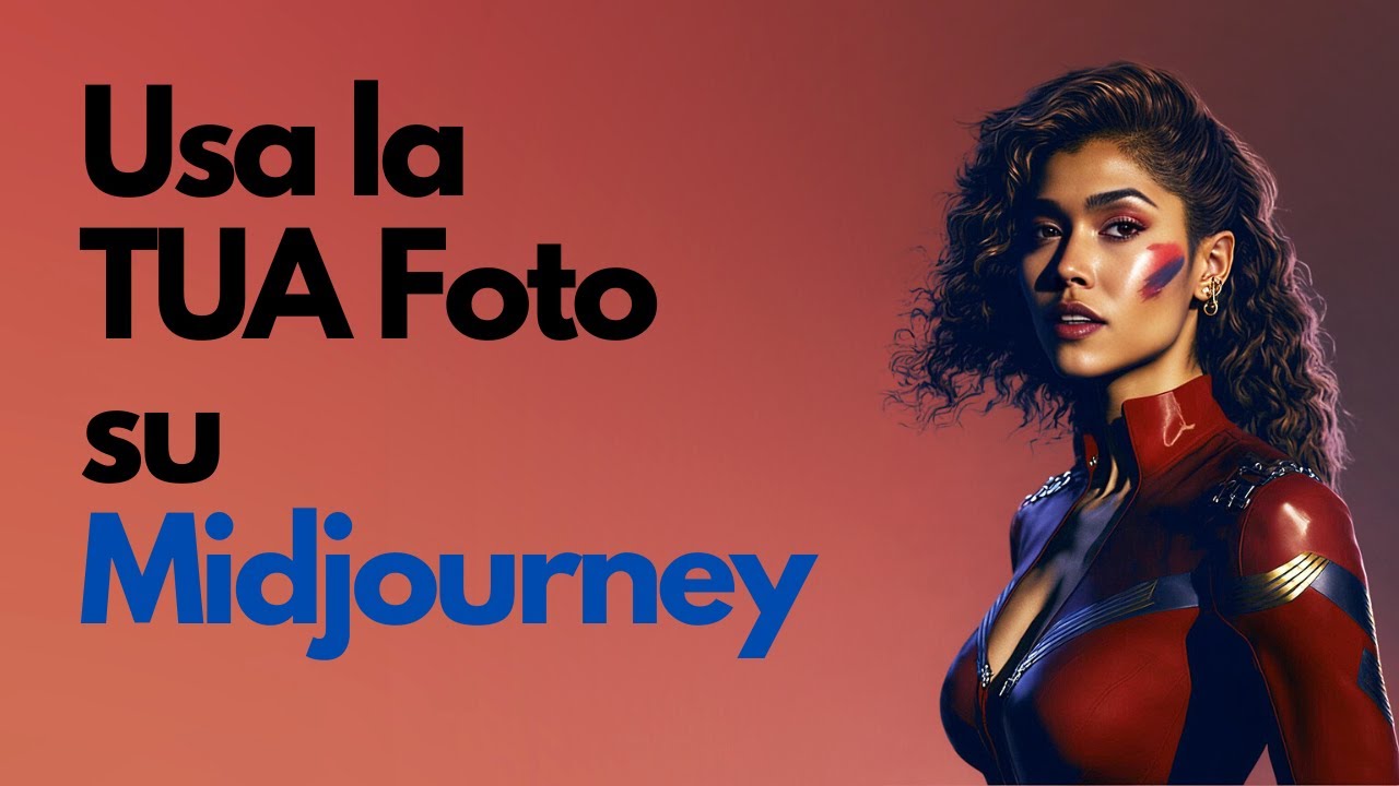 Come usare le TUE foto in Midjourney - Tutorial semplice e veloce!
