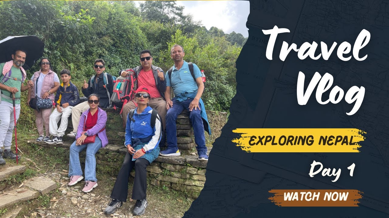Trek To Khumai Dada(Day 1)🤩⛱️🌧️ |Sunita Koirala#travel#khumaidada#familyvlog 