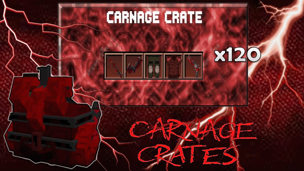 I Opened 120 Carnage Crates...