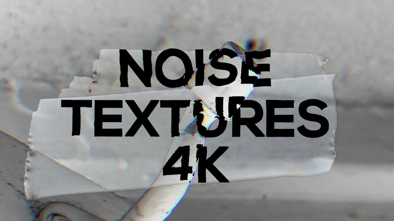 4k Noise Textures Pack / Stop Motion Texture Animation