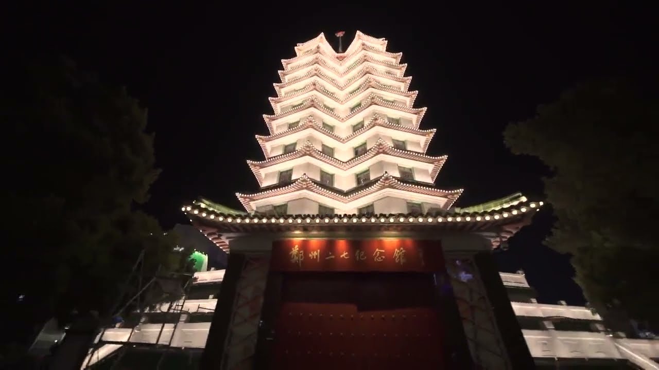 Erqi Square - the bustling commercial heart of Zhengzhou