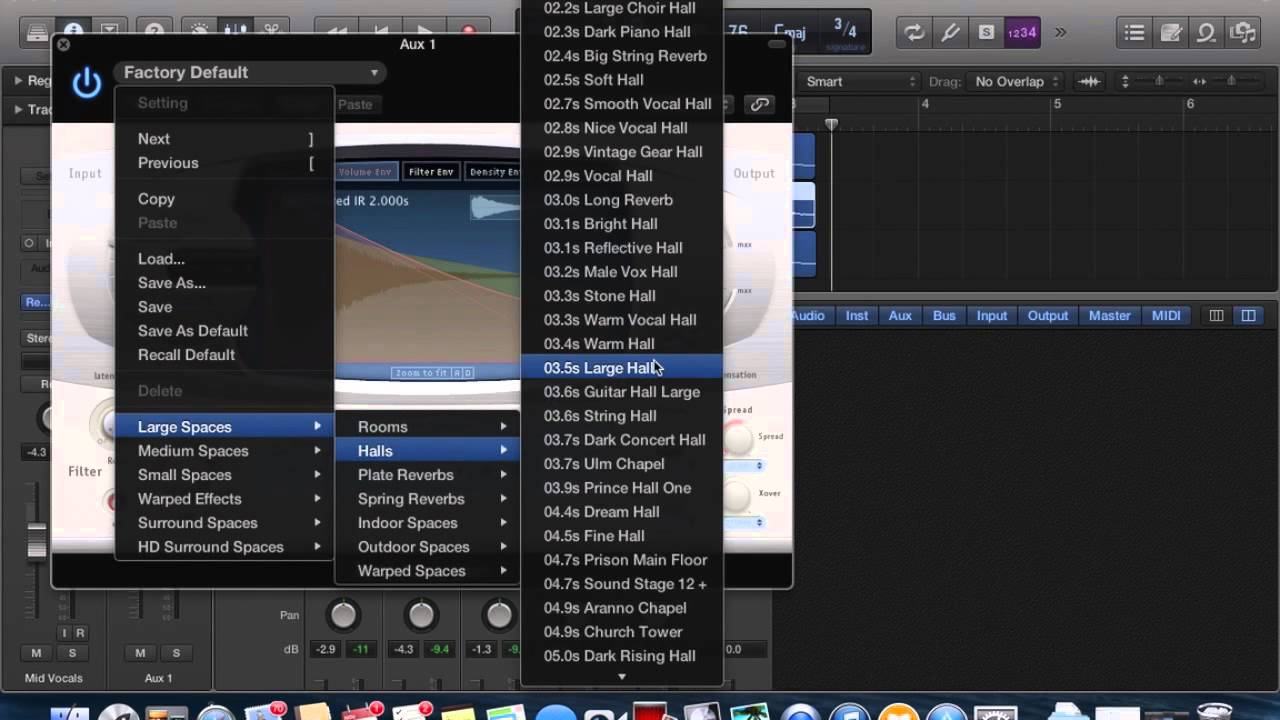 Parallel FX in Logic Pro X