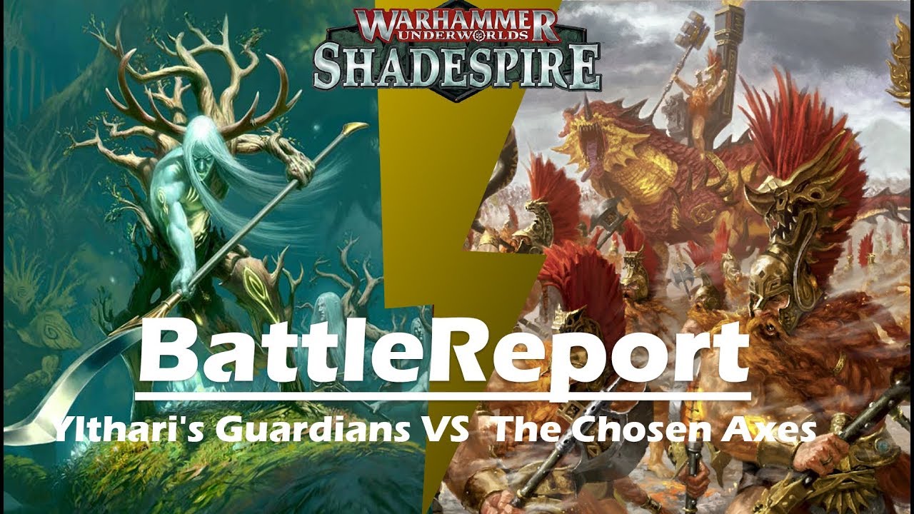 BattleReport 12 (The Chosen Axes VS Ylthari's Guardians) LOTW