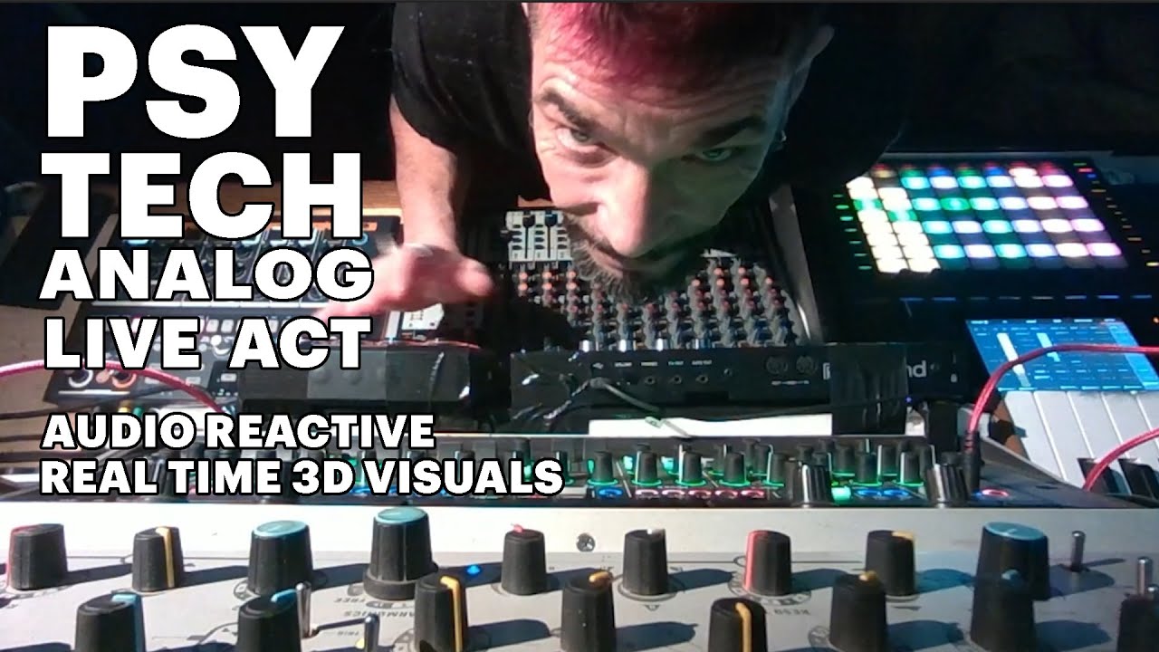PSY techno Live Analog  at 499Reality studio MiDeRiC 03 03 24
