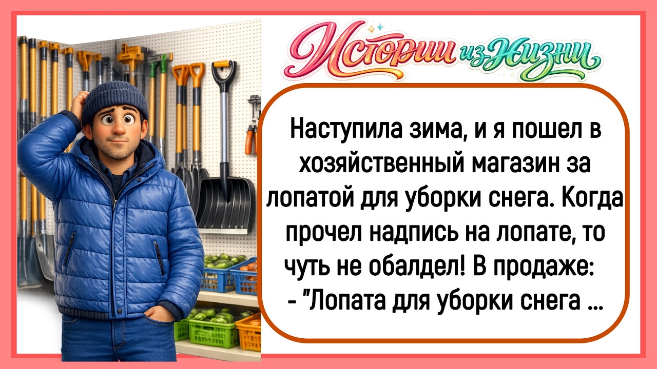 🏠Как Я Лопату Для Уборки Снега Покупал! Сборник Новых Смешных Историй Из Жизни! Юмор! Позитив!