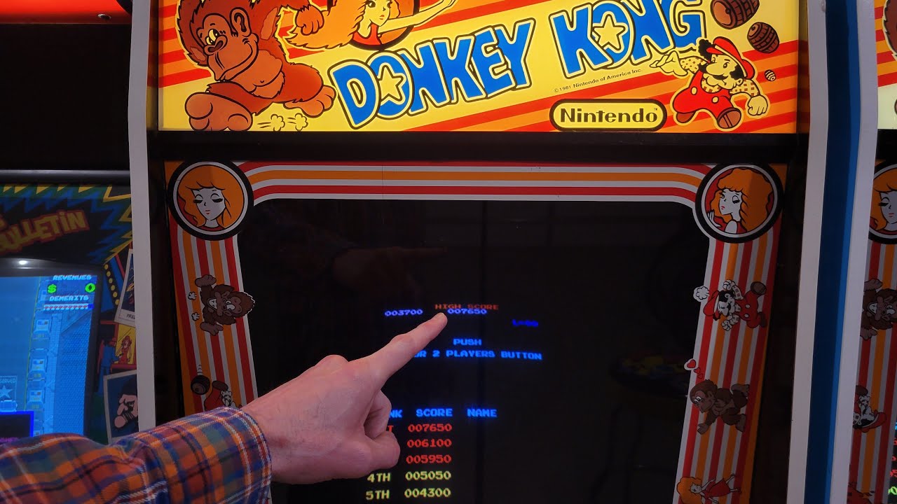Retro Gaming Fun! 😎 Nintendo Donkey Kong! 😎 High Score Deaming! Join Me!!!