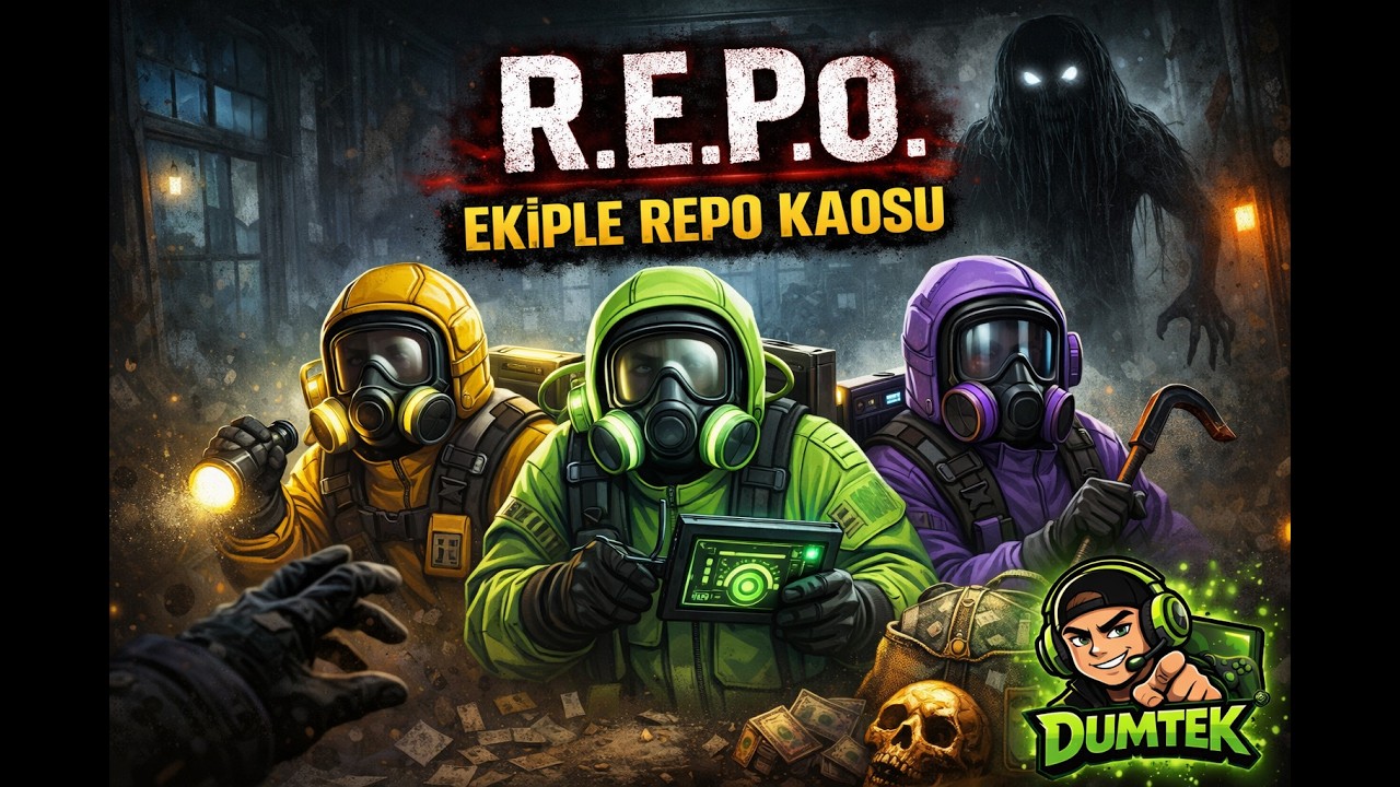Ekip ile korku dolu ve bir o kadar komik bir oyun oldu R.E.P.O. Bölüm 1