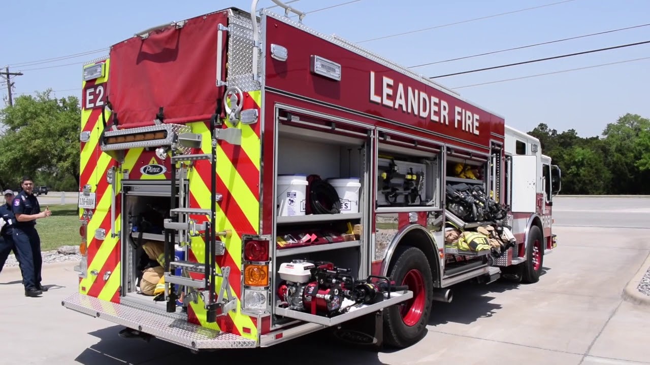 Quick Walk-Around: Leander (TX) Fire Dept.'s Dash CF PUC Pumper