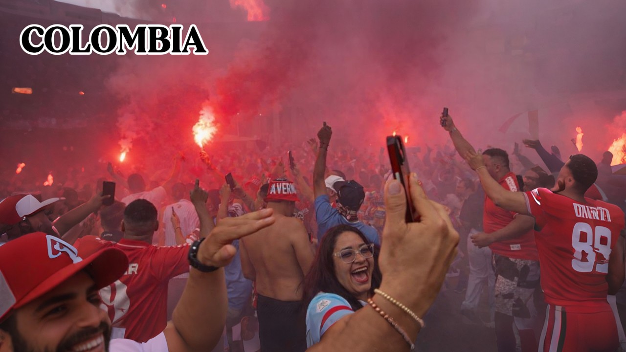 The Craziest Football Fans in Colombia 🇨🇴 América de Cali