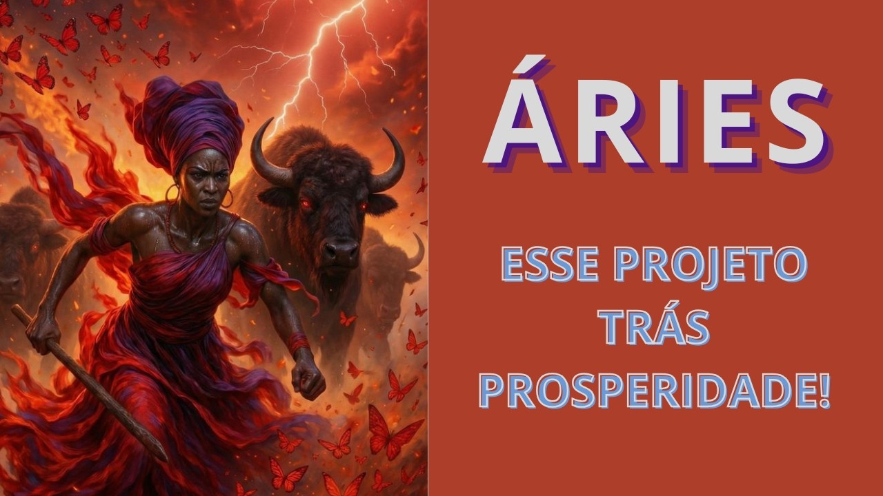 ÁRIES ♈️ DECRETO DE VITÓRIA 🏆 ESSE PROJETO TRÁS PROSPERIDADE! SEI GUARDIÃO TE DIRECIONANDO 