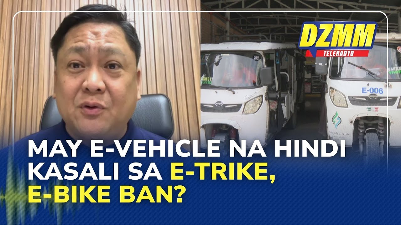 Are there e-vehicles not included in e-trike, e-bike ban? | Kabayan (02 January 2026)