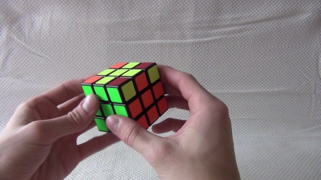 Tutoriel résolution Rubik's Cube 3x3x3 - Etape 5 /5 : Méthode de la double chaise / Solution Simple