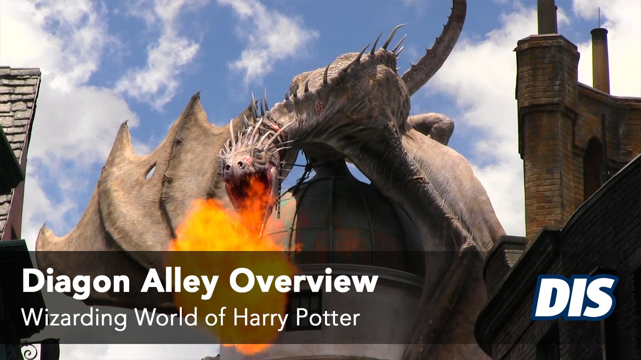 Diagon Alley Overview including Knockturn Alley, Leaky Cauldron and more!