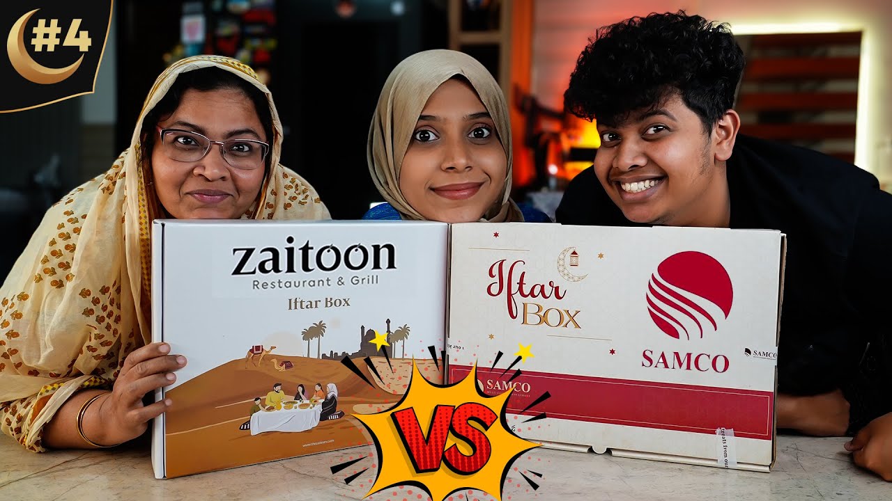 Zaitoon Vs Samco🔥| Iftar Box Battle With Family. Ep - 4 | Irfan's&nbsp;View