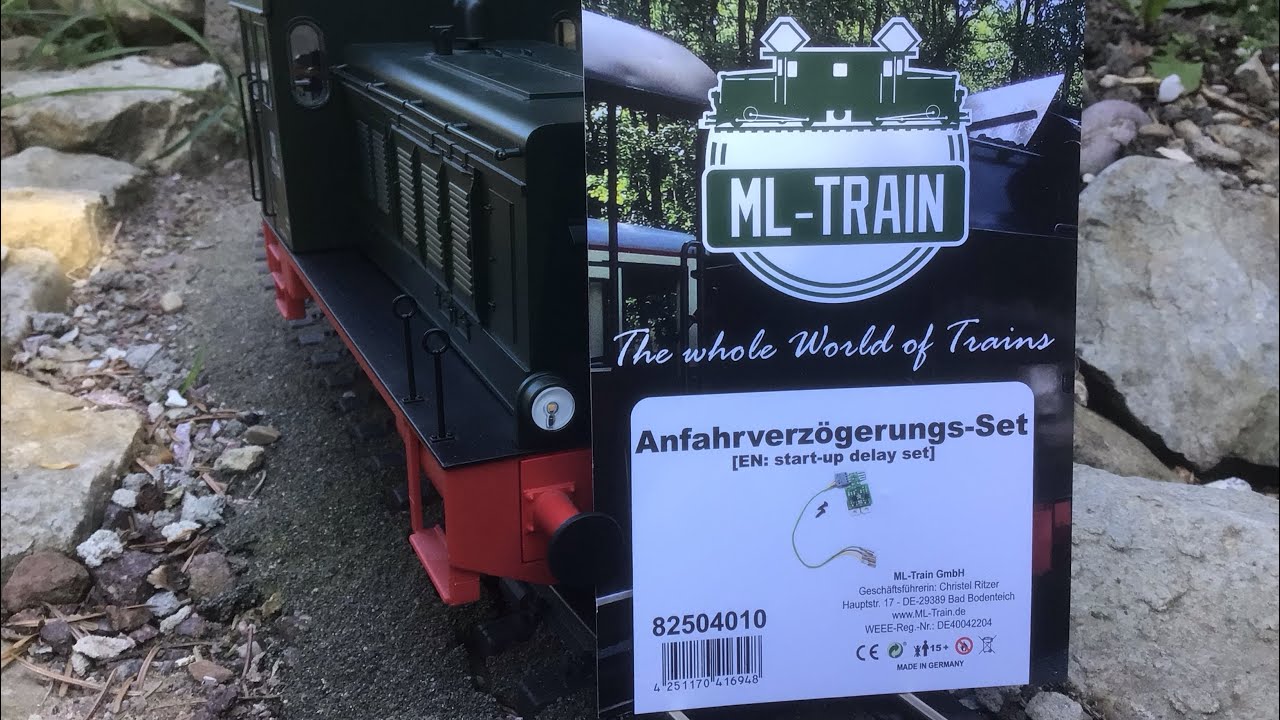 Bau meiner kleinen Gartenbahn, # analoge Anfahrverzögerung