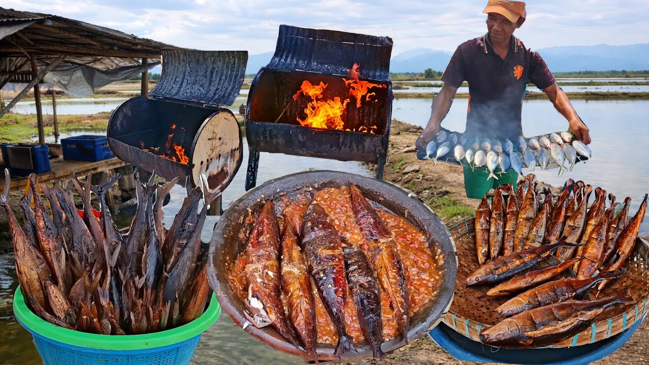 GOKILL! 2KWINTAL IKAN SEGAR LUDES SEKALI JUAL. PANAS MATAHARI DITENGAH TAMBAK GAK HALANGI PEMBELI.