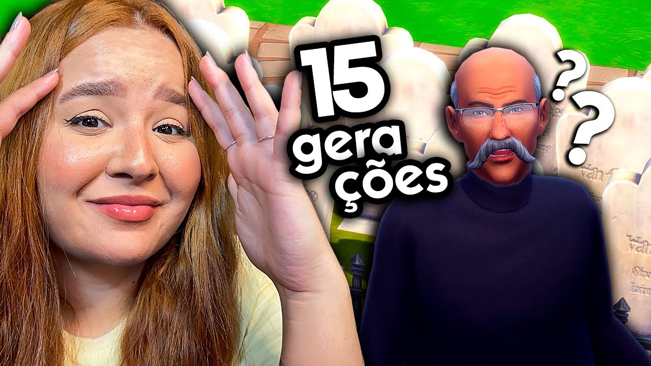 Como fica o The Sims depois de 15 GERAÇÕES?