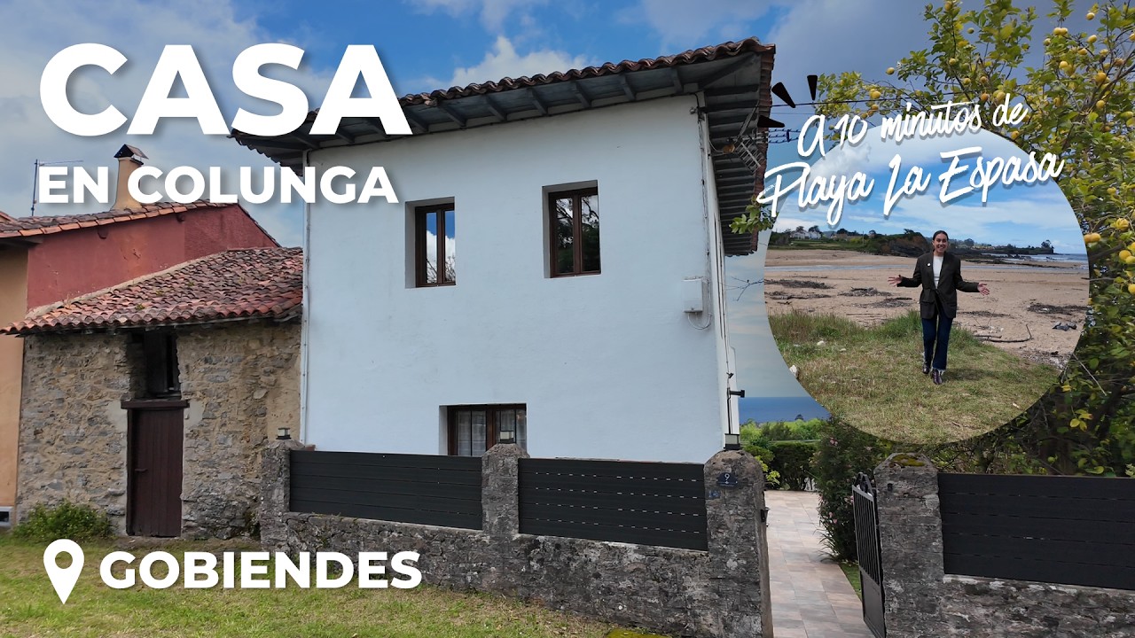 🏡 CASA EN VENTA EN ASTURIAS | VISTAS AL MAR Y A LA MONTA&Ntilde;A | VIVIENDA DE 3 PLANTAS