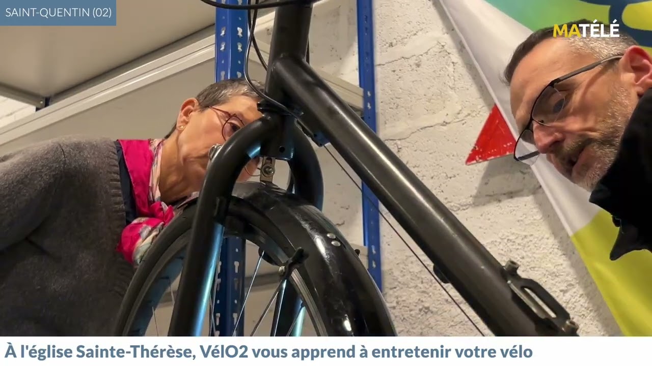 VIE LOCALE : À l'église Sainte-Thérèse, VélO2 vous apprend à entretenir votre vélo