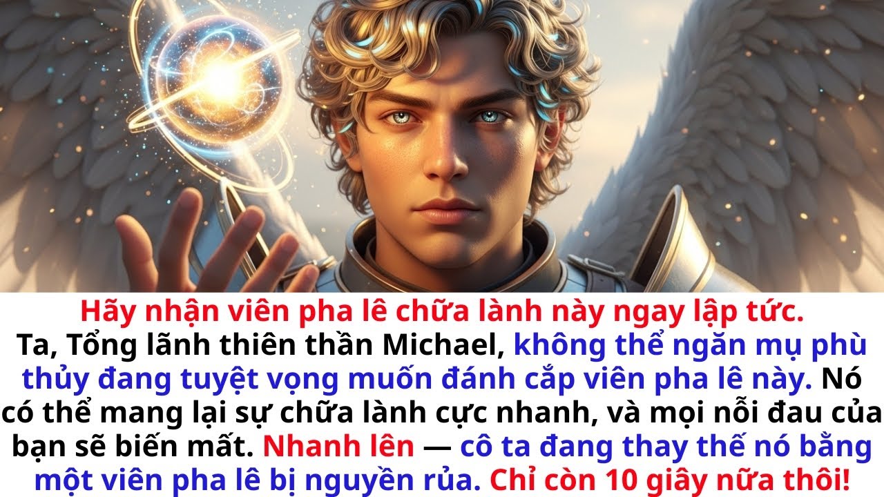 Tổng Lãnh Thiên Thần Michael khẩn cầu: Hãy lấy viên pha lê thật trước khi viên bị nguyền rủa lộ ra..