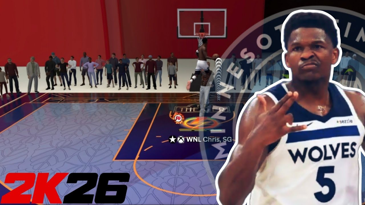 THIS ANTHONY EDWARDS BUILD IS UNGUARDABLE IN NBA2K26.