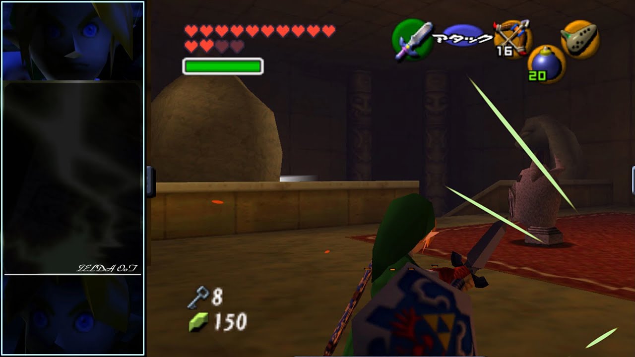 OoT: Spirit Temple Silver Block Skip (Triple Slash Clip)