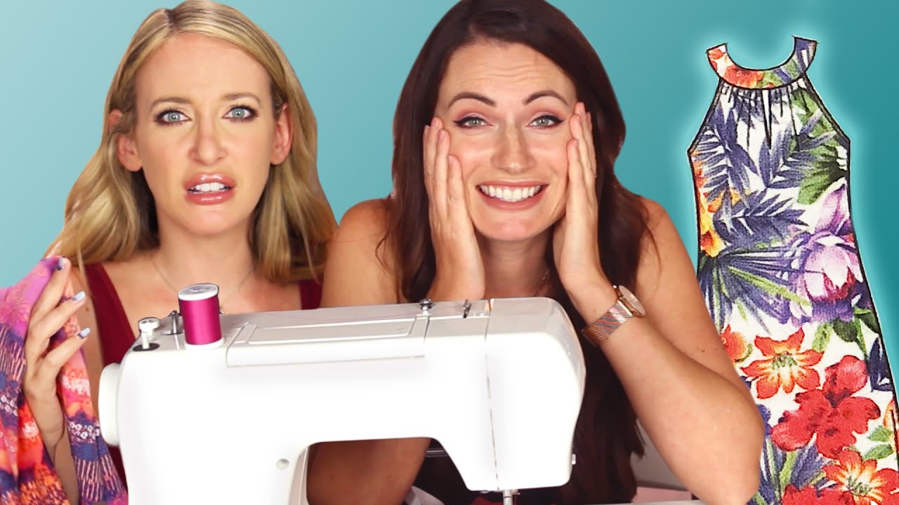 Women Try To Sew Their Own Clothes