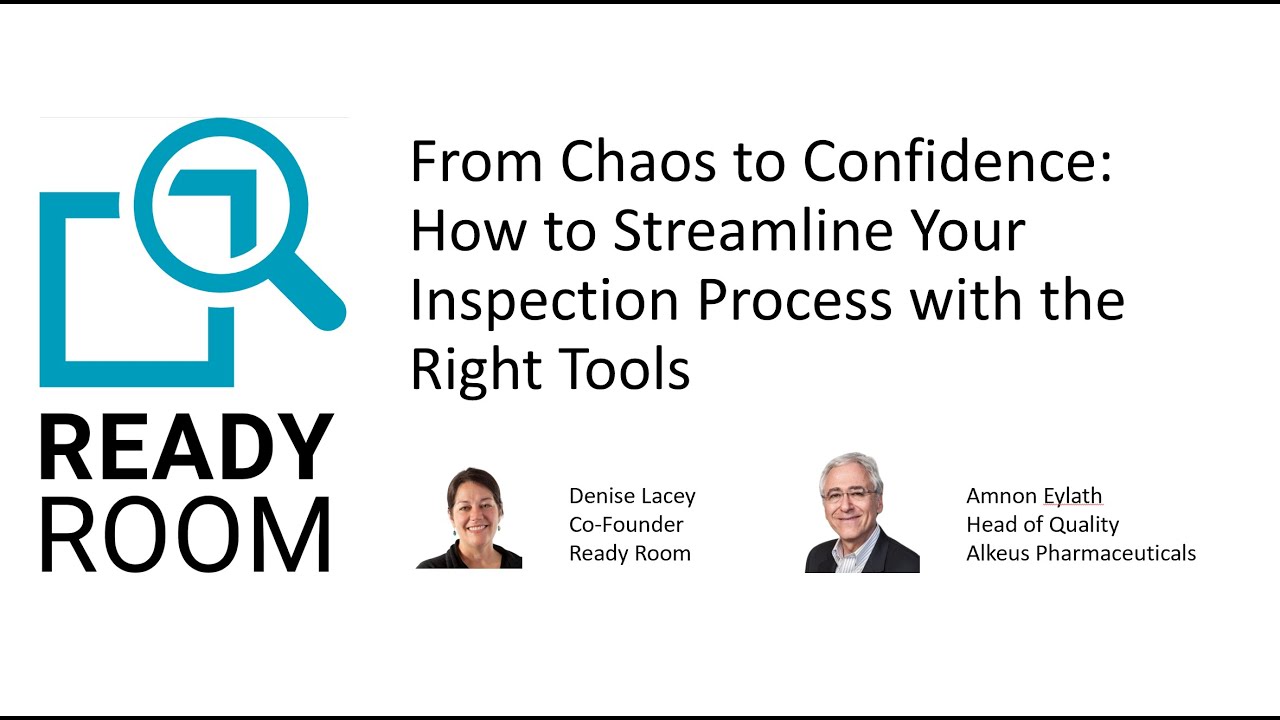 Webinar - From Chaos to Confidence: How to Streamline Your Inspection Process with the Right Tools