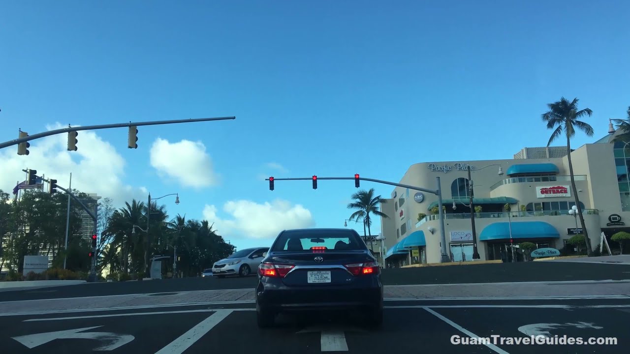 Drive around Guam 2021 - From Airport To Tumon (option 1)