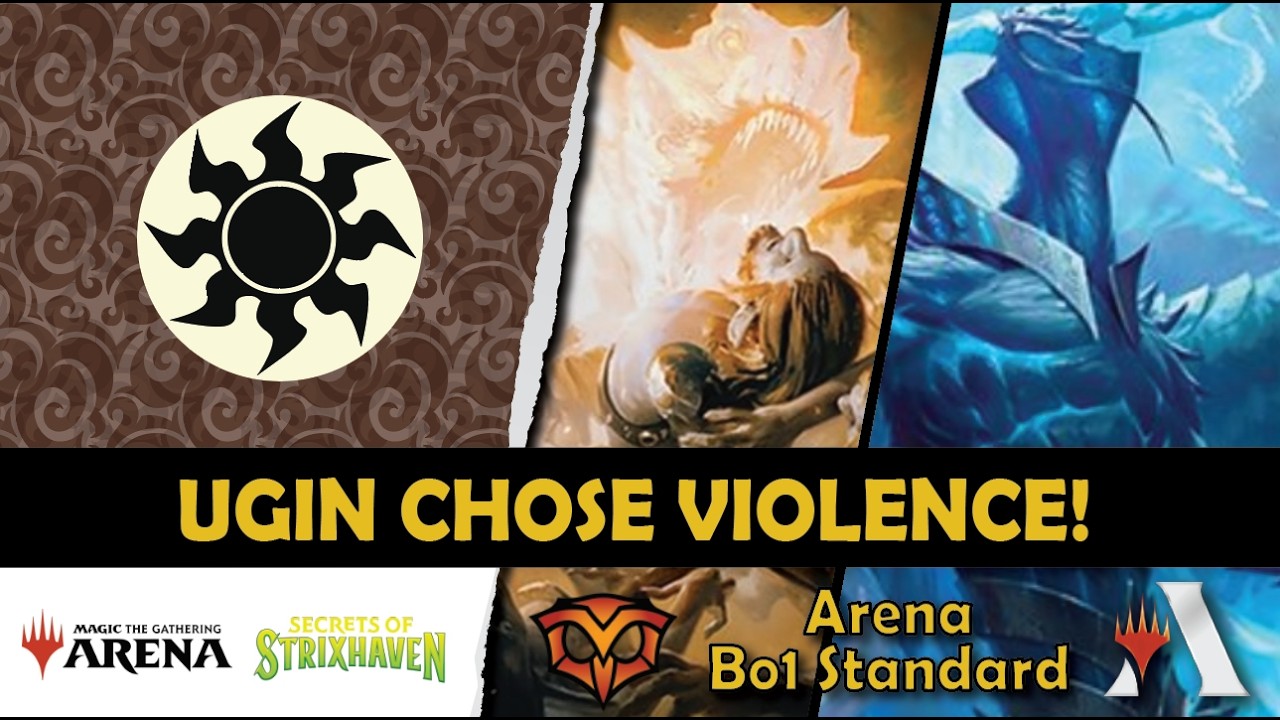 They Never Kept a Board 💀 Ugin Sweep Deck #mtg #mtgarena #monoWhite #standard