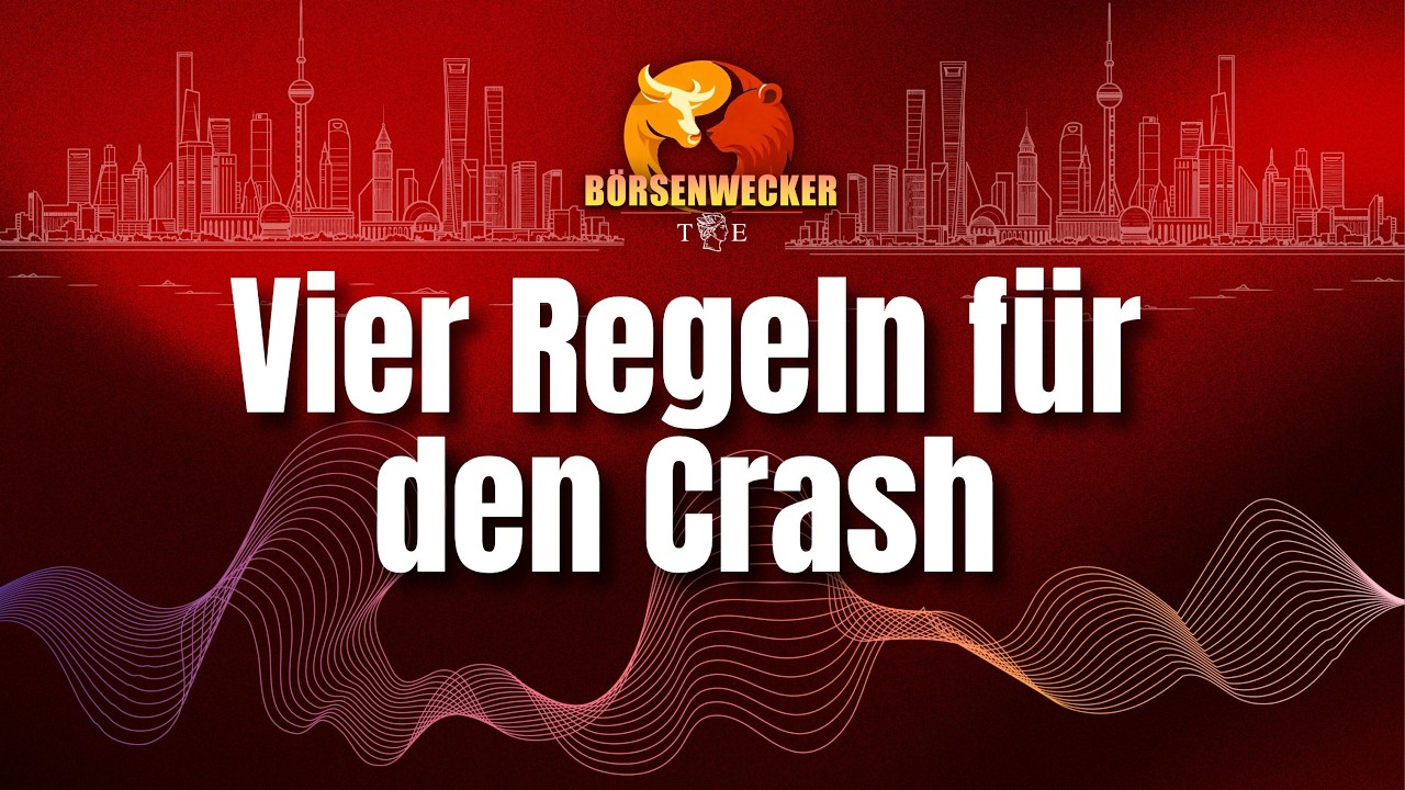 Vier Regeln f&uuml;r den Crash - Der B&ouml;rsenwecker vom 30.3.26